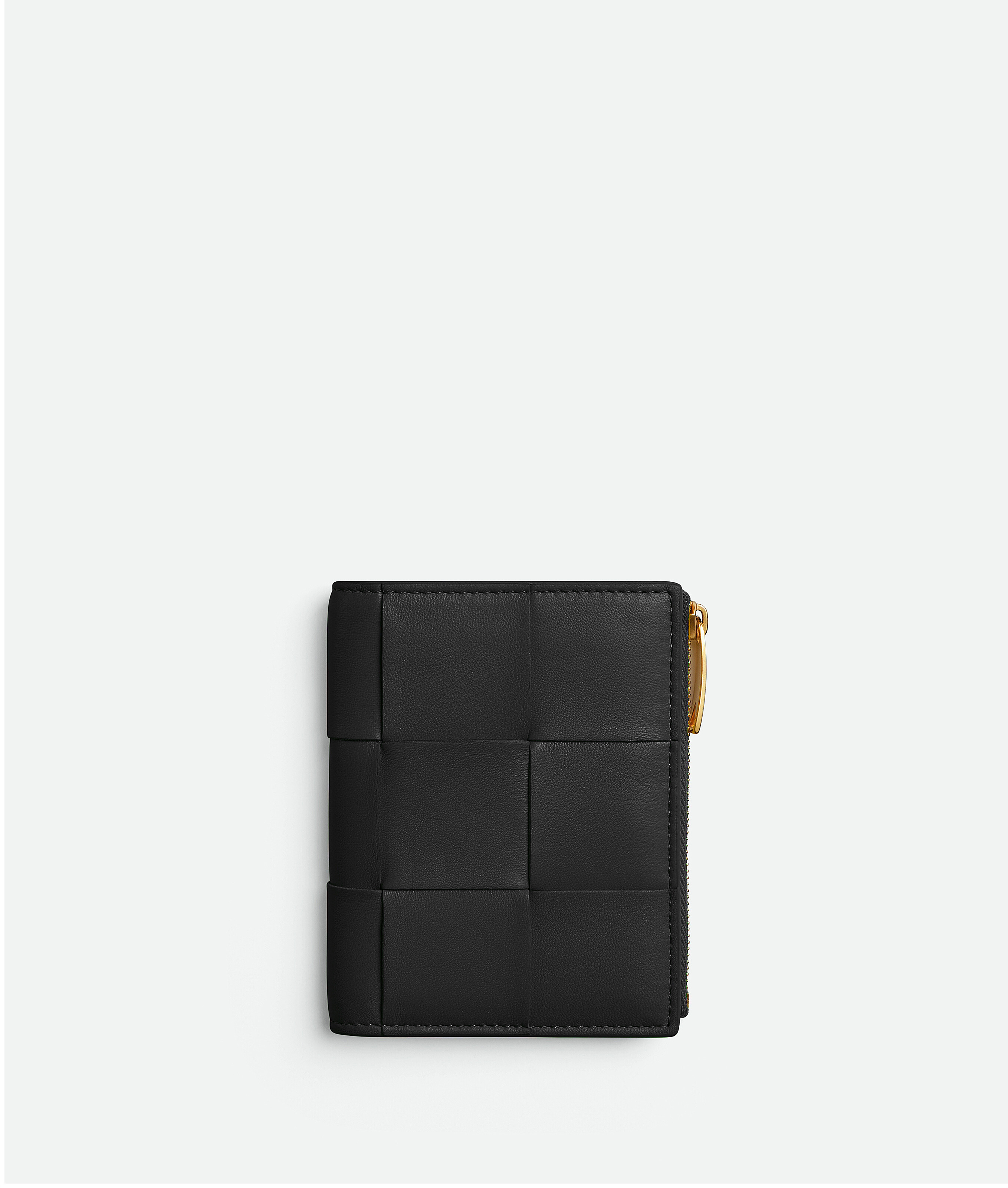 

маленький складной кошелек Bottega Veneta, черный