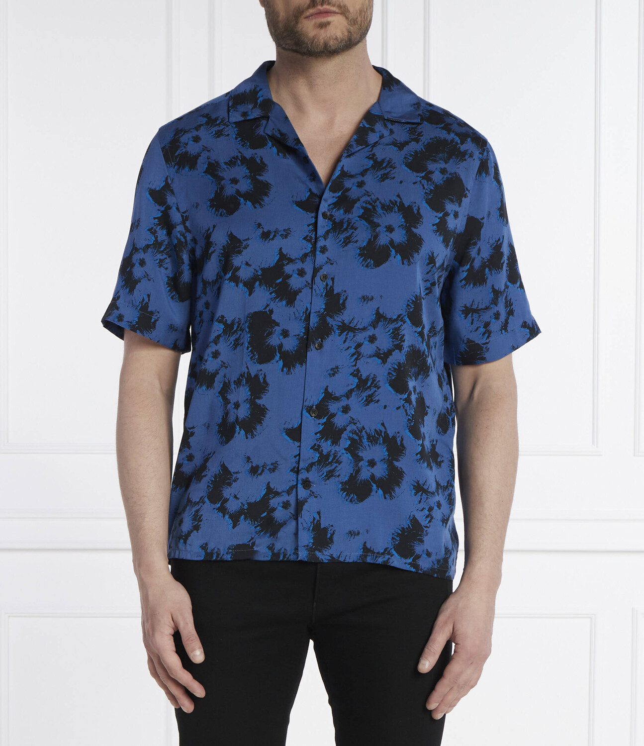 

Рубашка Calvin Klein Regular Fit, темно-синий