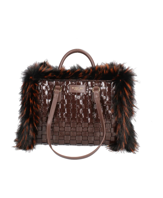 

Маленькая сумка Atena Chamonix My Best Bags, коричневый