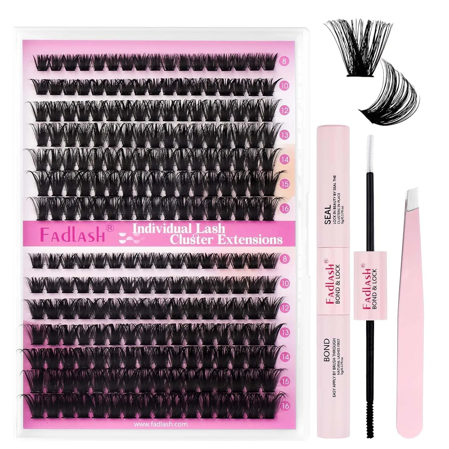Набор для наращивания ресниц FADLASH DIY Eyelash Extensions Kit Fadlash
