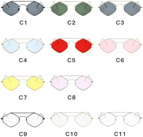 

Солнцезащитные очки Rivet 2026 в винтажном стиле для женщин и мужчин, без оправы, большие, с защитой от УФ-излучения UV400, размер 5, один размер MTZJH, One Color