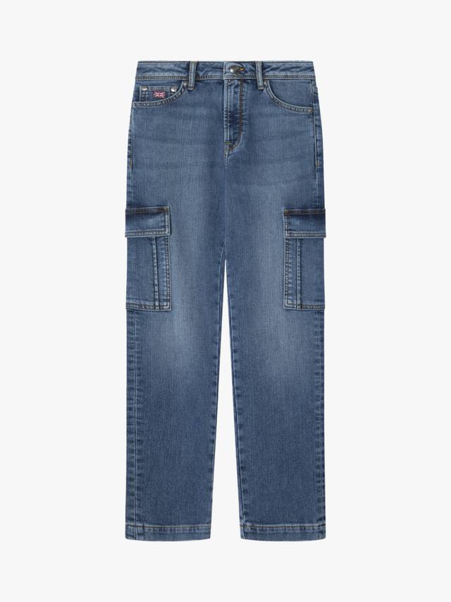 

Детские камуфляжные брюки из хлопковой смеси Hackett London