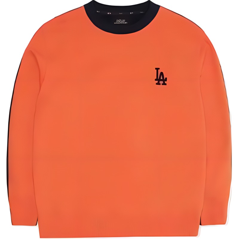 

Свитшот Unisex Crew Neck Moderate Others MLB, оранжевый