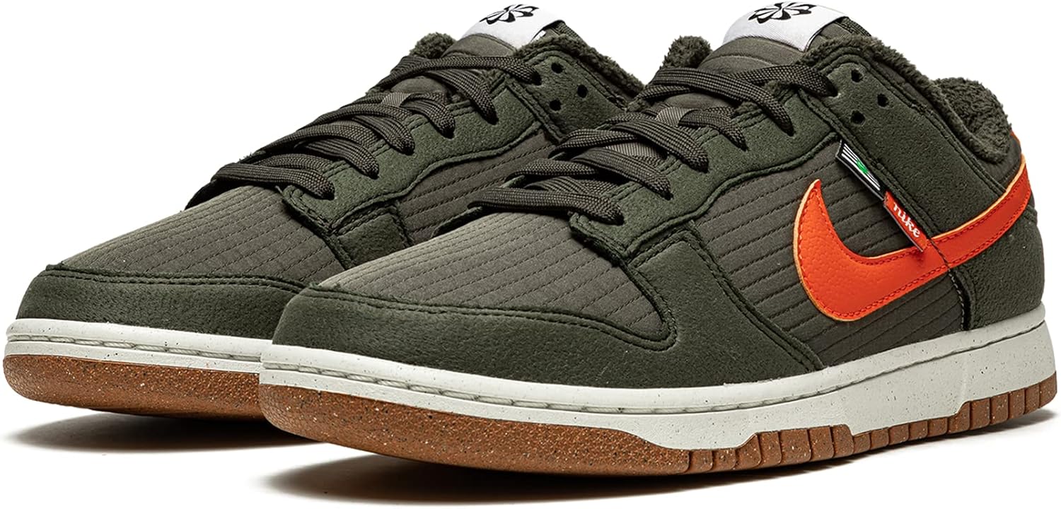 Мужские беговые кроссовки Nike Go Flyease CW5883, оранжевый/оливковый — фото 2