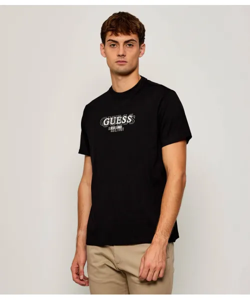 

Футболка Regular fit Guess Jeans, черный