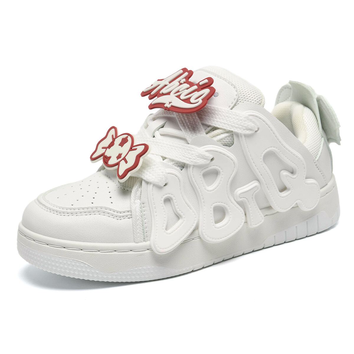 

Кроссовки ABCIO Skateboarding Shoes Women's Low-top White, белый