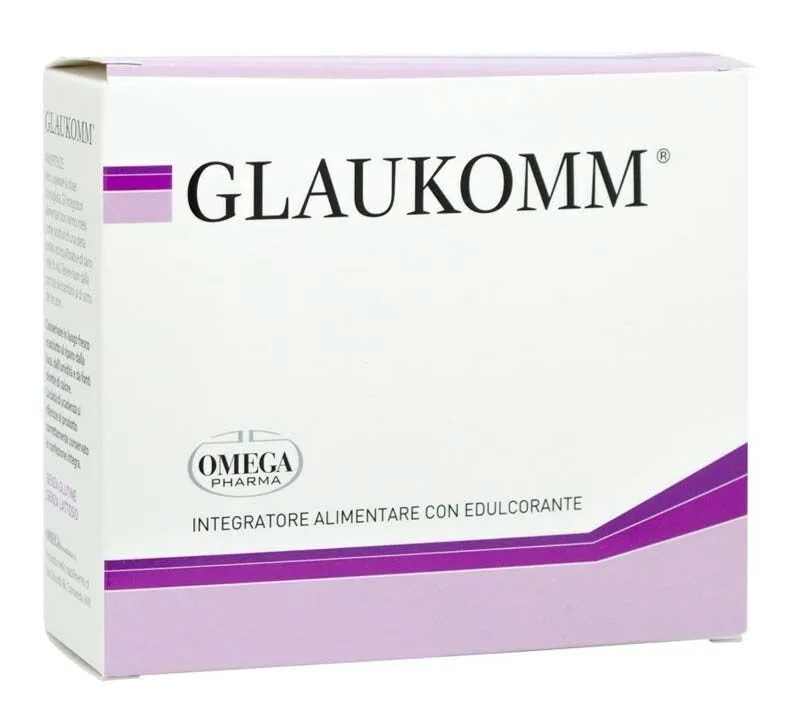 

Glaukomm Vision Supplement 30 пакетиков Omega Pharma