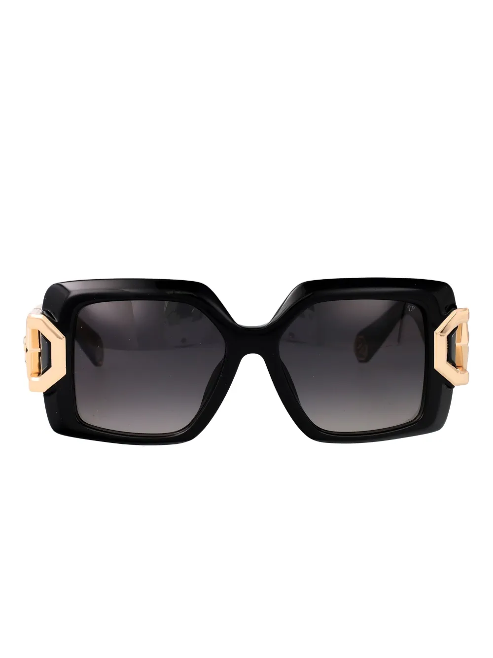 

Солнцезащитные очки в квадратной оправе Philipp Plein Eyewear, черный