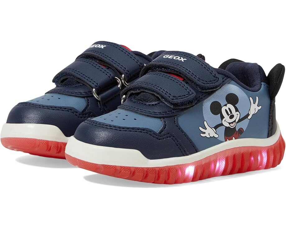 

Кроссовки Geox Kids B Lightyloo Boy, цвет Navy/Avio