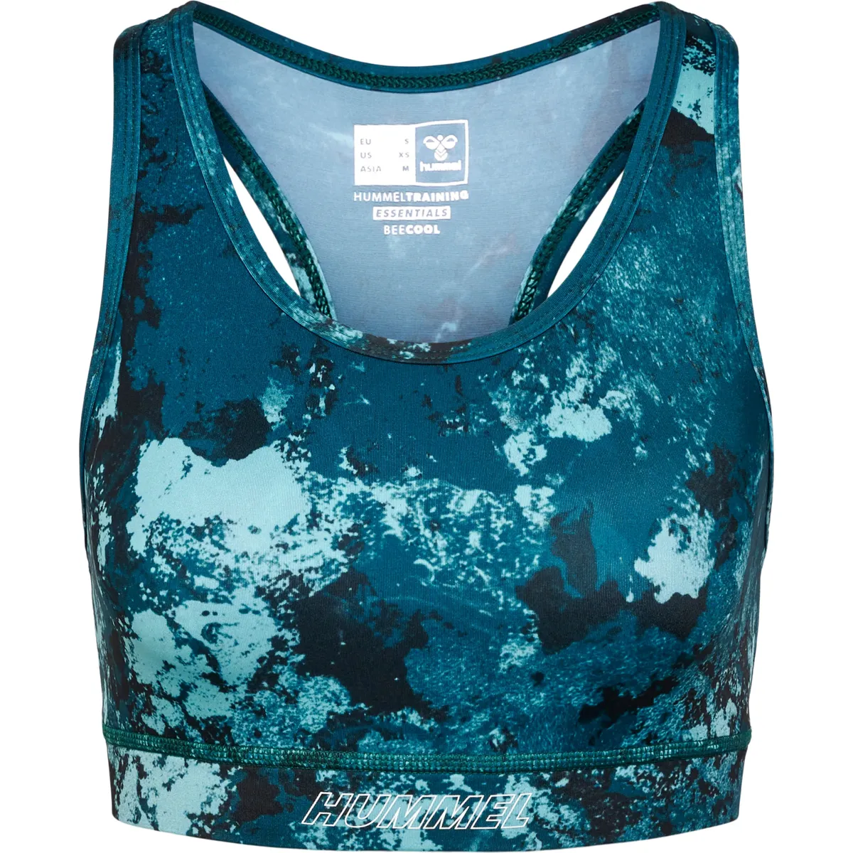 

Спортивный бюстгальтер hummel "hmlTE DIGI SANDSTORM AOP SPORTS BRA", бирюзовый