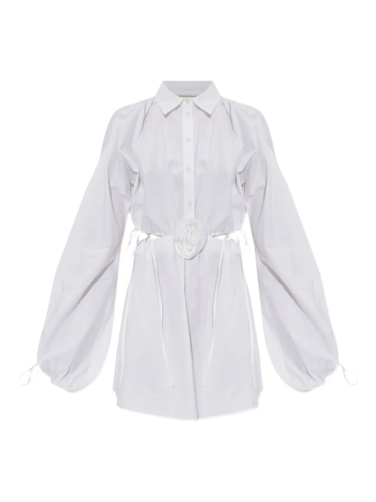 

Мини-платье из хлопка Blumarine, белый