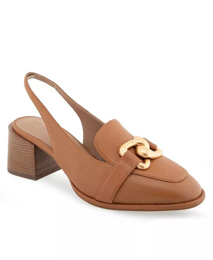 

Женские босоножки с босоножками на массивном каблуке Allure Aerosoles, бежевый