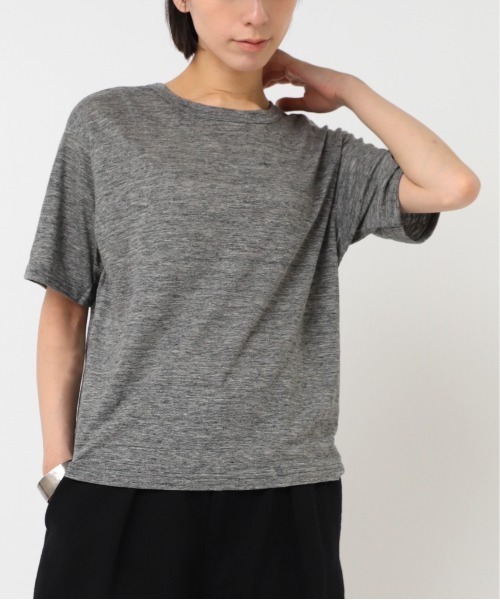 

Футболка базовая из льна RNA-N, черная