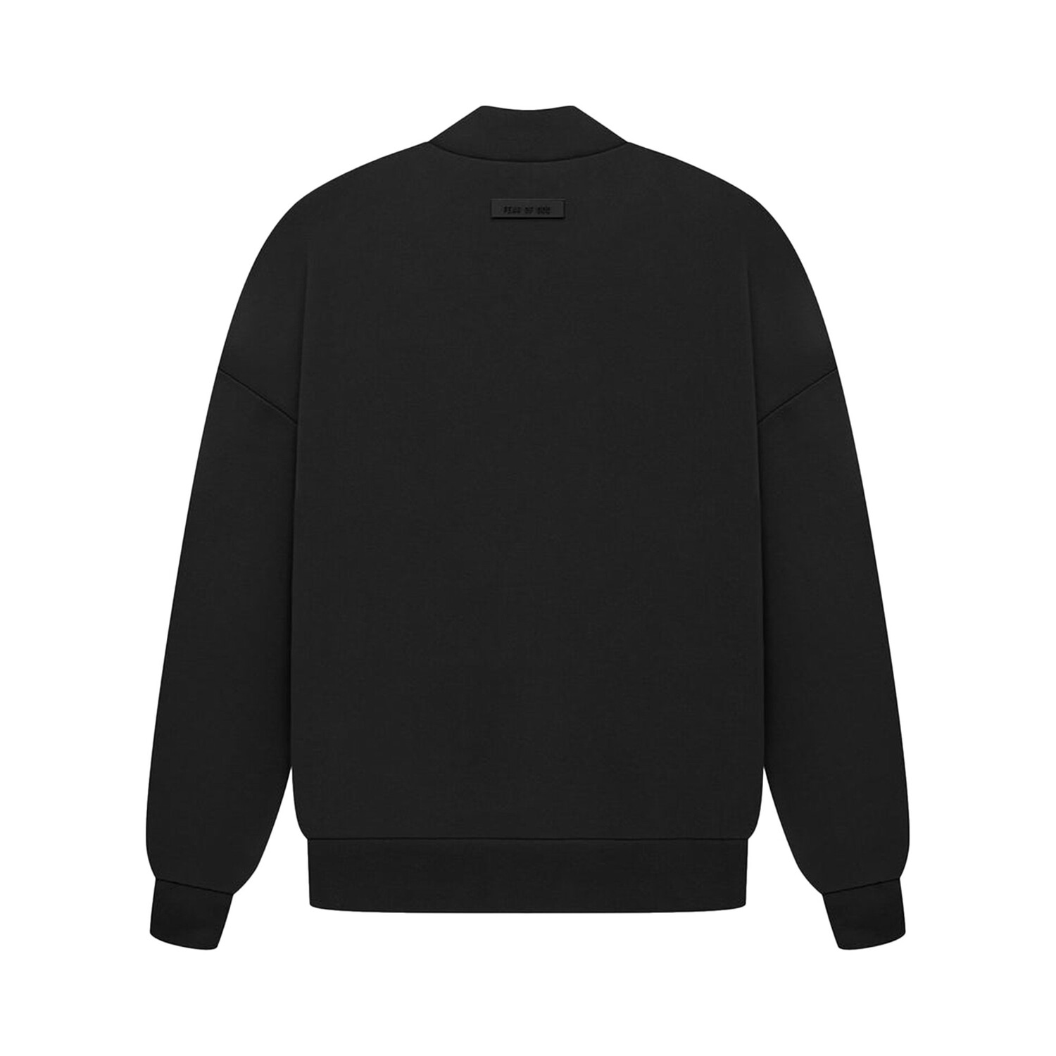 Круглый вырез Fear of God Essentials, цвет угольно-черный — фото 2