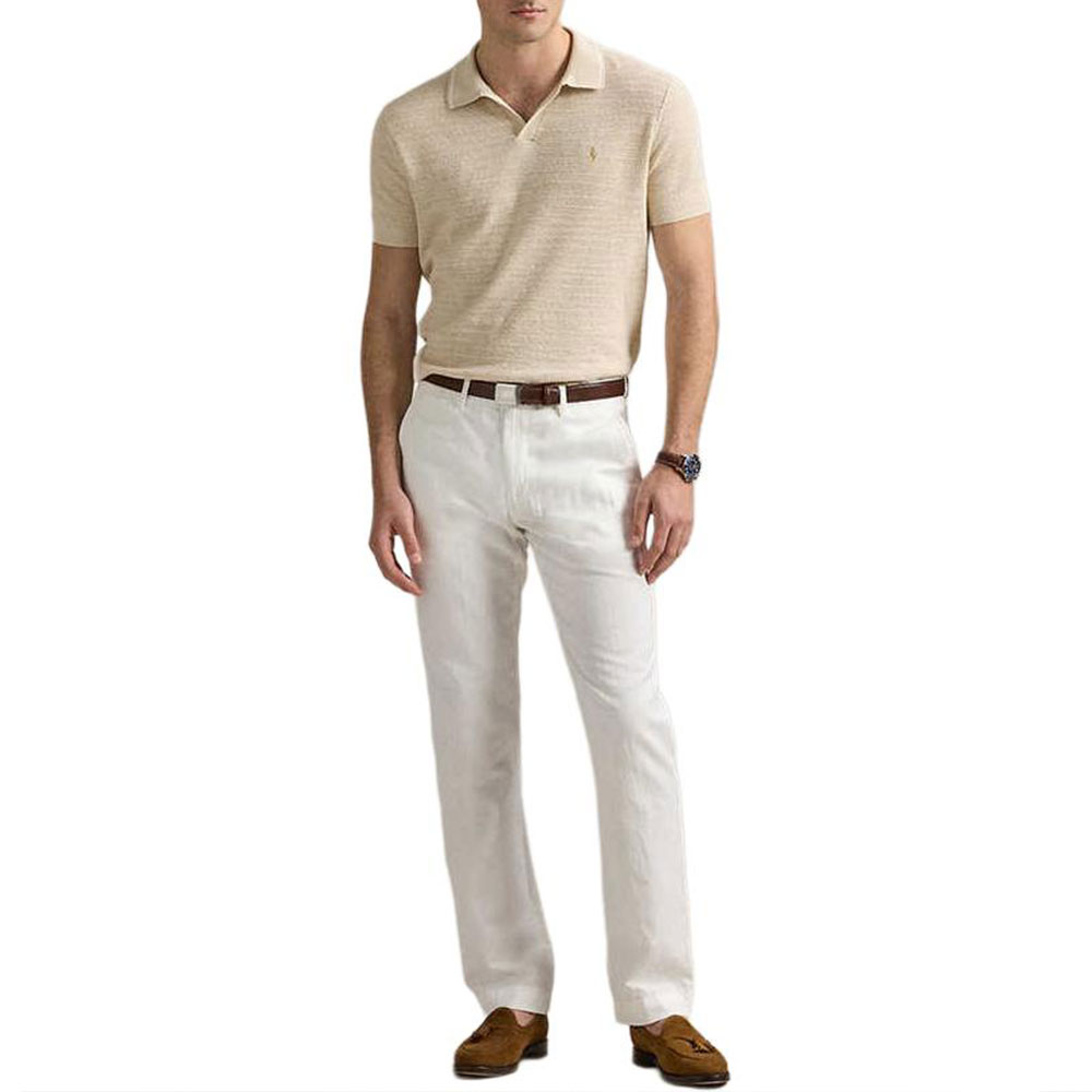 Polo Ralph Lauren Футболка SS25 мужская cream — фото 3