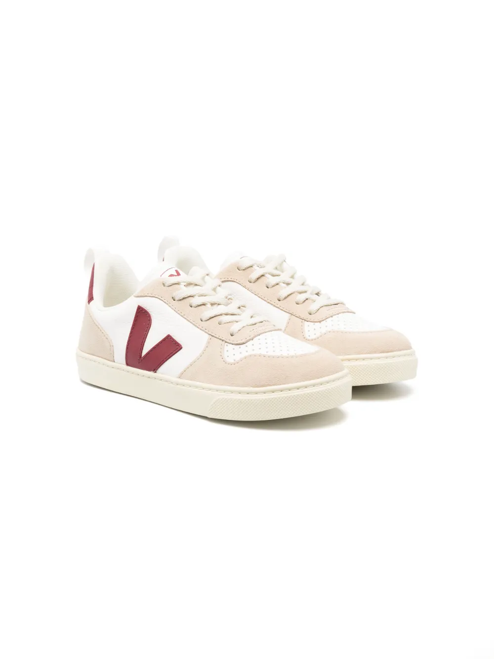 

Кроссовки с нашивкой-логотипом VEJA Kids, нейтральный