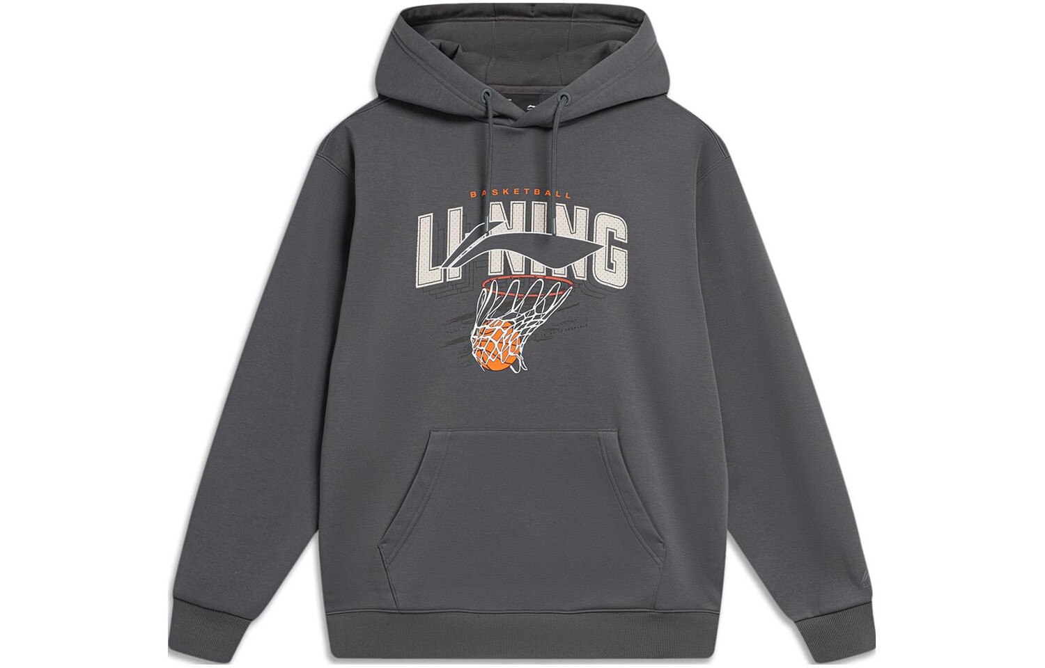 

Мужские толстовки и свитшоты Li Ning, цвет black pine gray