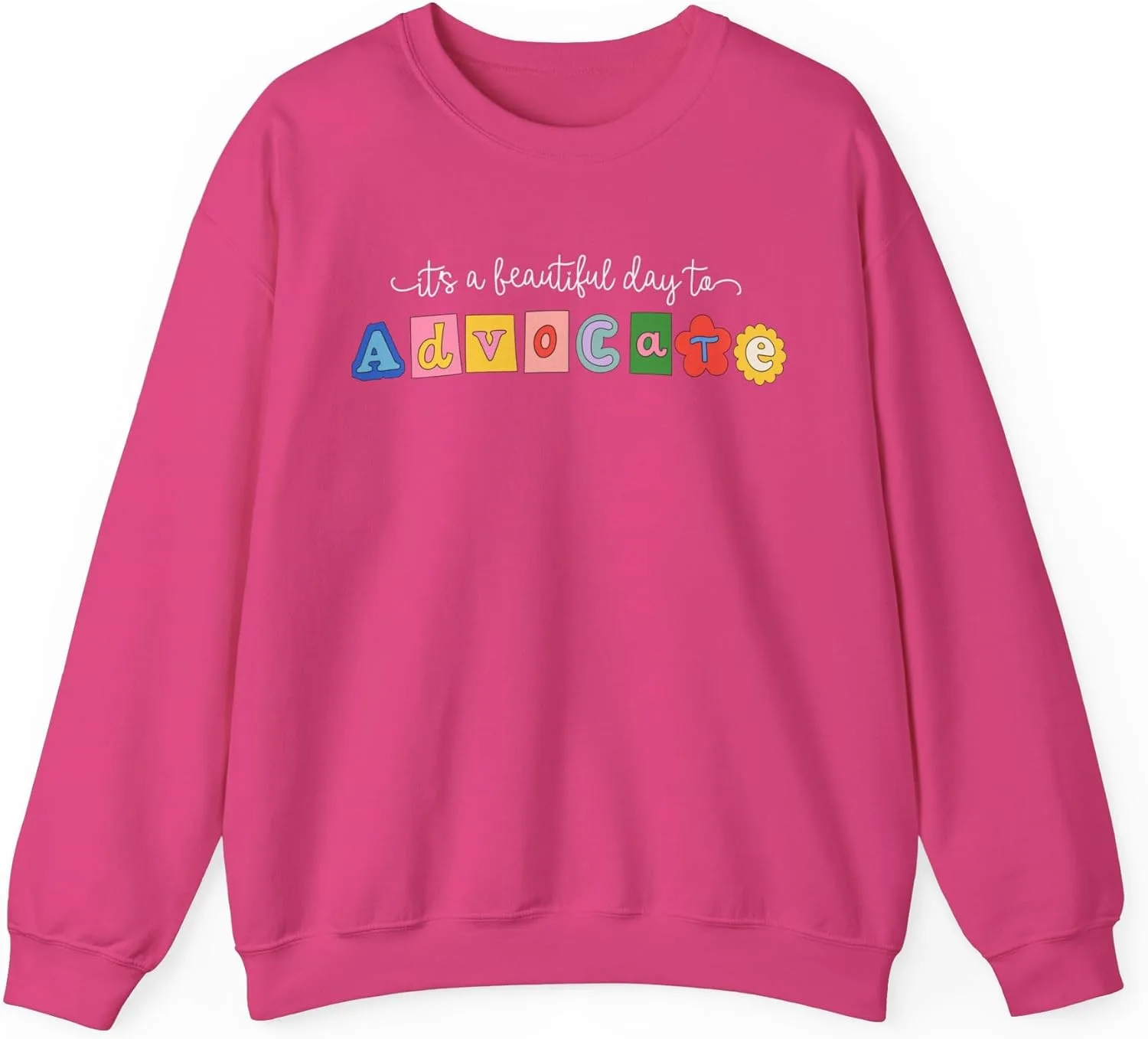 Свитшот Comfort Colors Advocacy Crewneck для поддержки и инклюзии