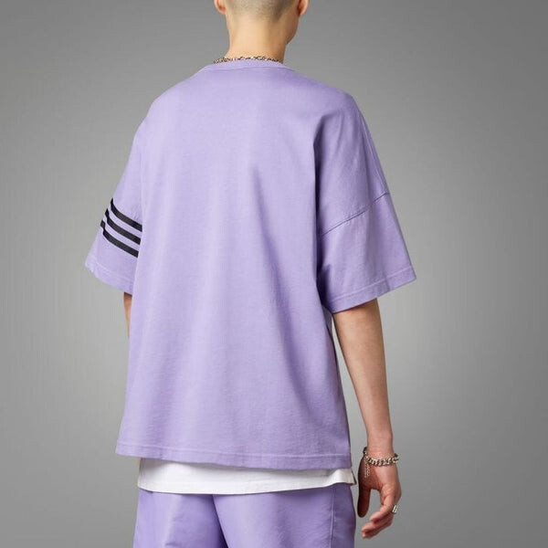 Футболка оригиналы adicolor neuclassics tee Adidas, сиреневый — фото 3