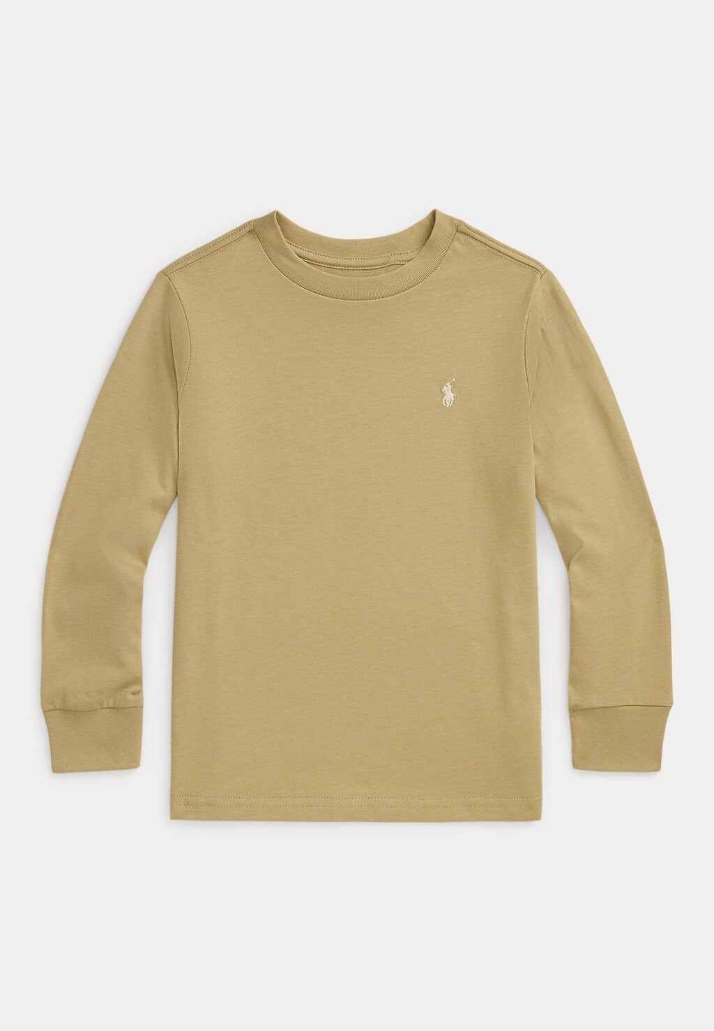 

Рубашка с длинным рукавом COTTON JERSEY LONG-SLEEVE TEE Ralph Lauren, хаки