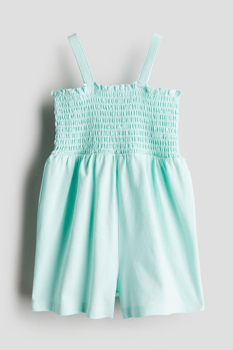

Комбинезон из хлопкового джерси H&M, зеленый