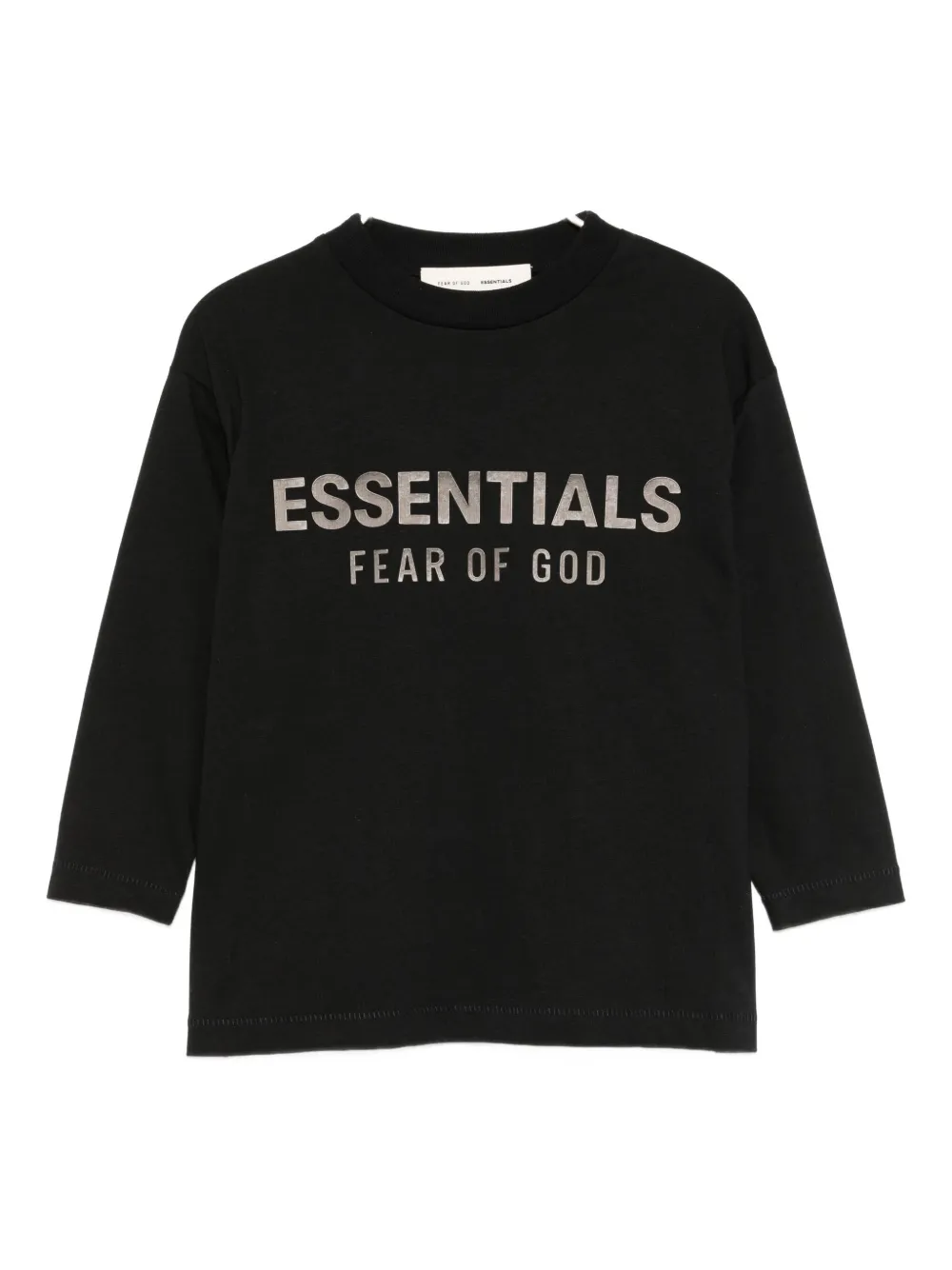 

Футболка с логотипом FEAR OF GOD ESSENTIALS KIDS, черный