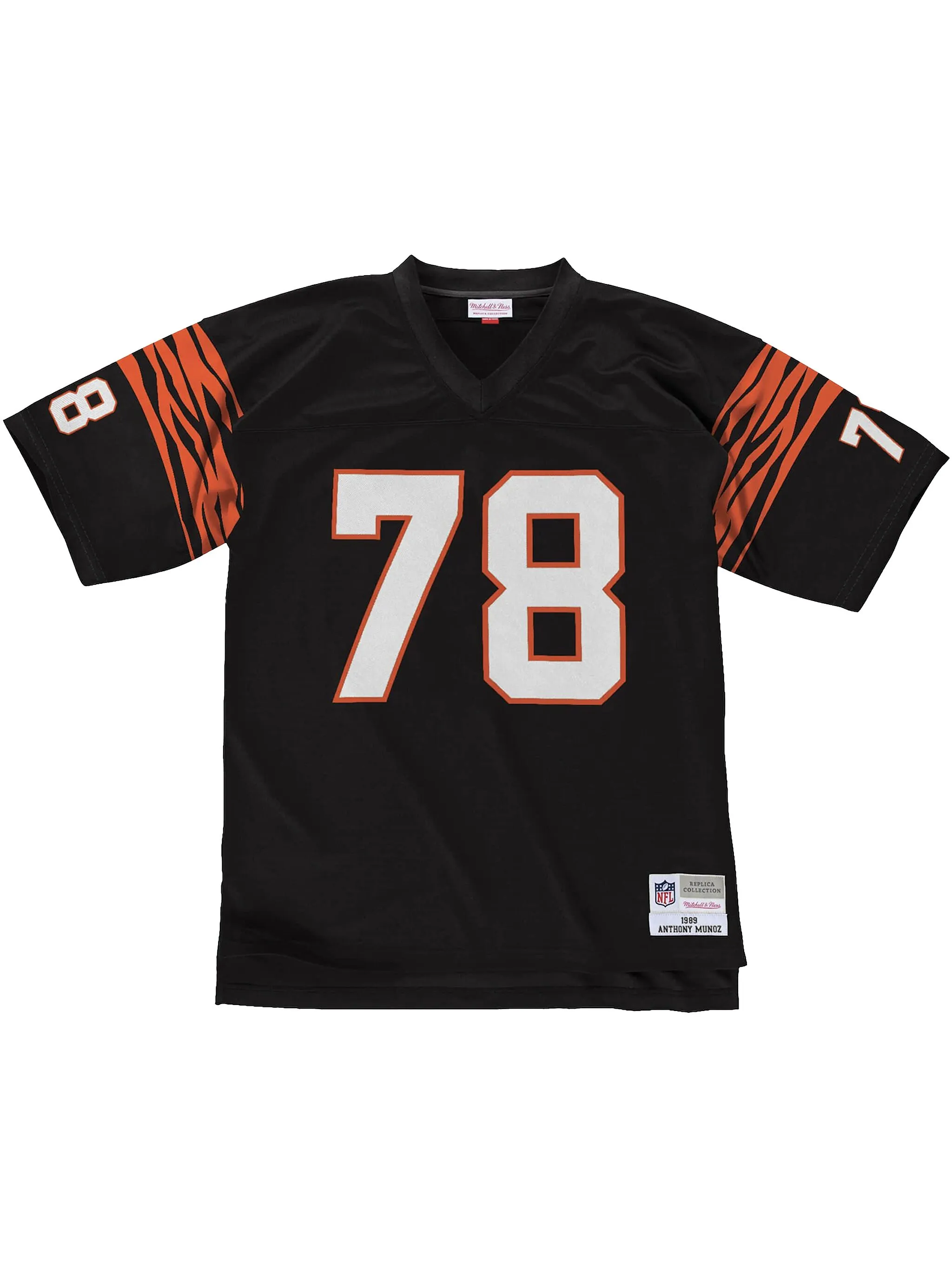 

Топ NFL Legacy Bengals 1989 Anthony Munoz Mitchell & Ness, черный
