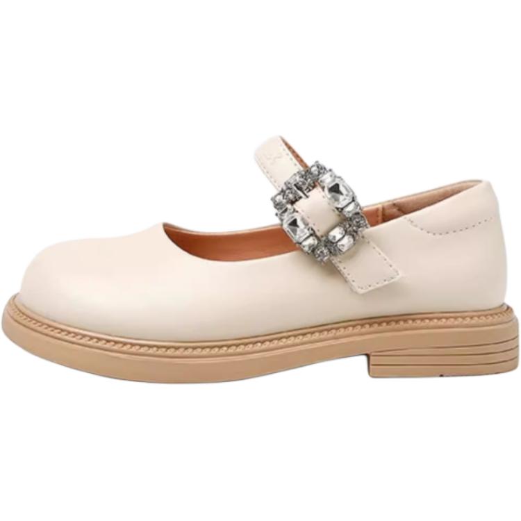 

Коллекция Princess Shoe устойчивые к истиранию низкие детские кожаные туфли Kids' Teenmix, бежевый