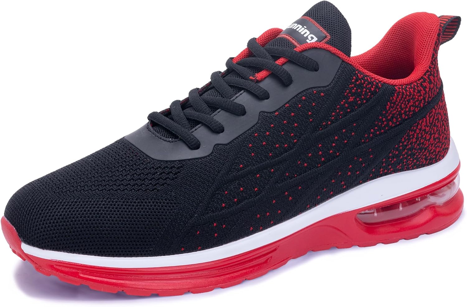 

Мужские кроссовки для бега и ходьбы, противоскользящие, повседневные модные кеды, теннисные спортивные обувь для тренировок и путешествий Pasick, красный