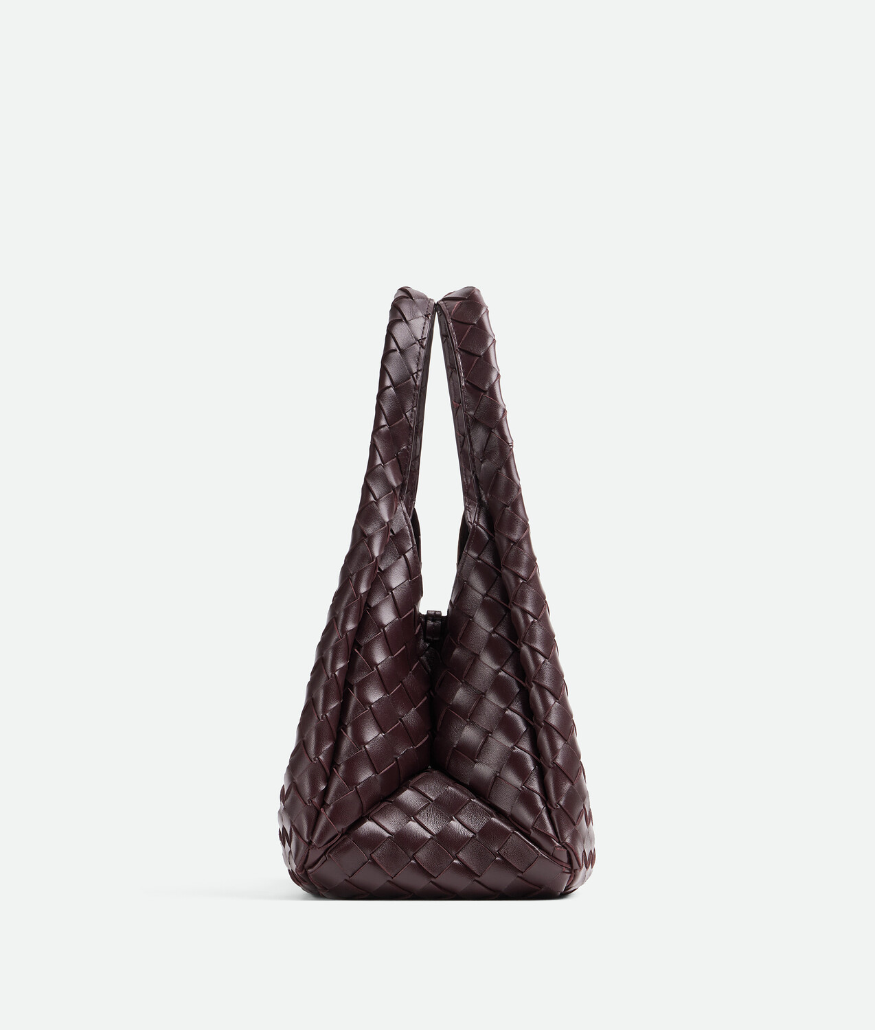 Маленькая кампана BOTTEGA VENETA, темный бароло — фото 4