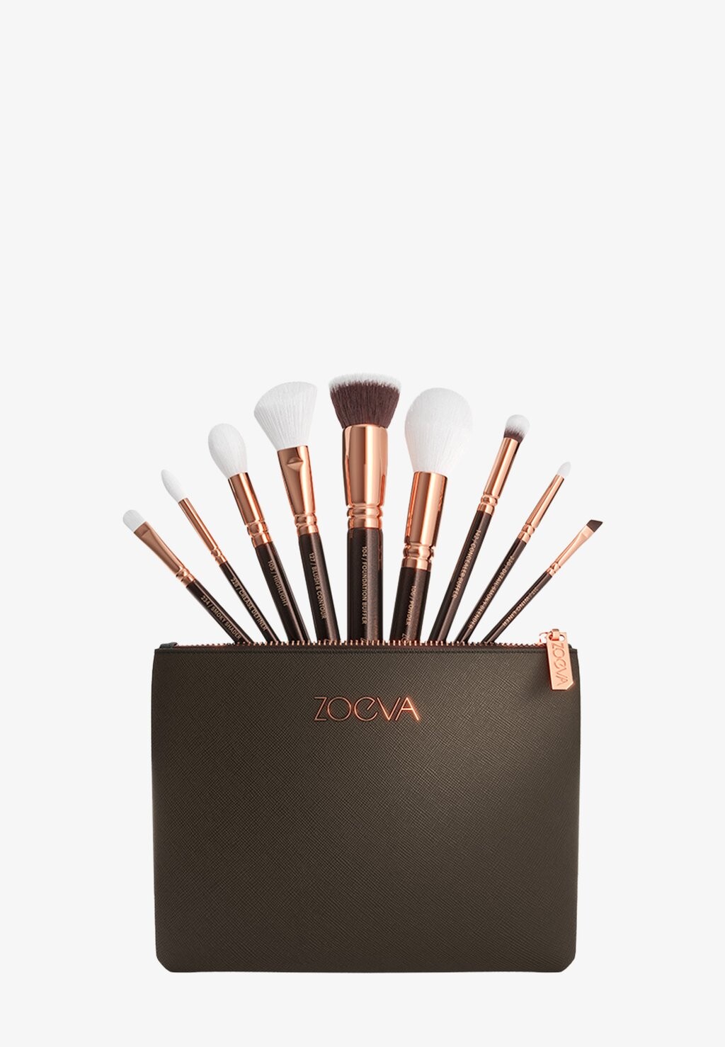

Кисти для макияжа The Complete Brush Set (Rosè Golden Edition) ZOEVA