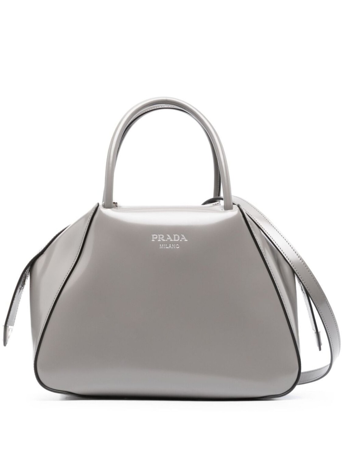 

Маленькая сумка-тоут Prada Supernova, серый