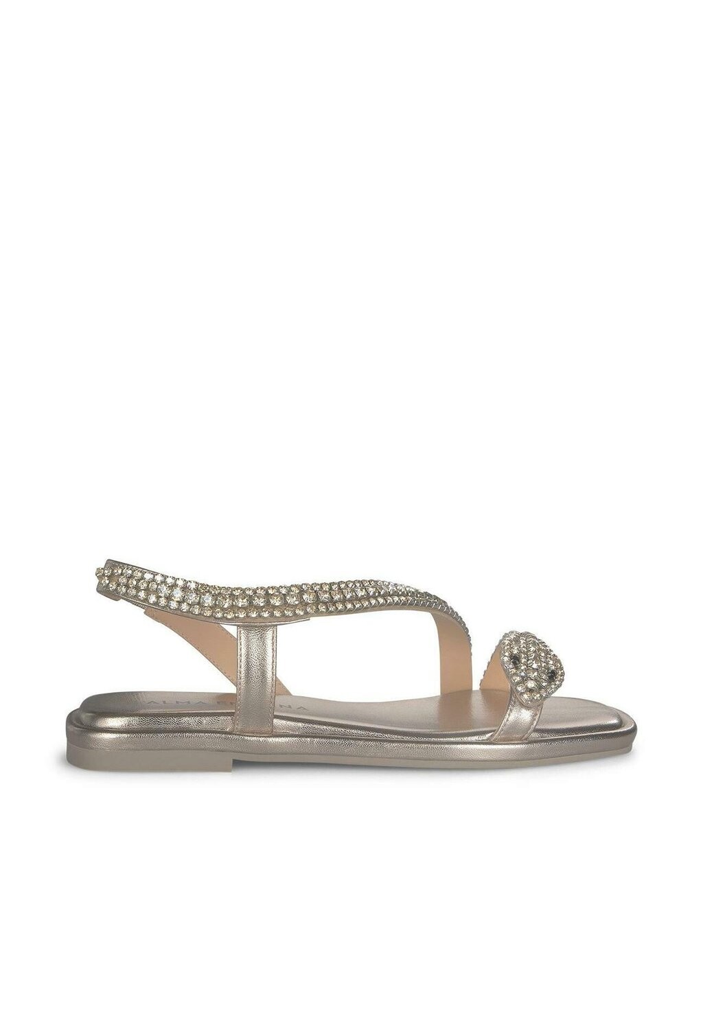 

Сандалии PLANA TIRA SERPIENTE Alma en Pena, бронза