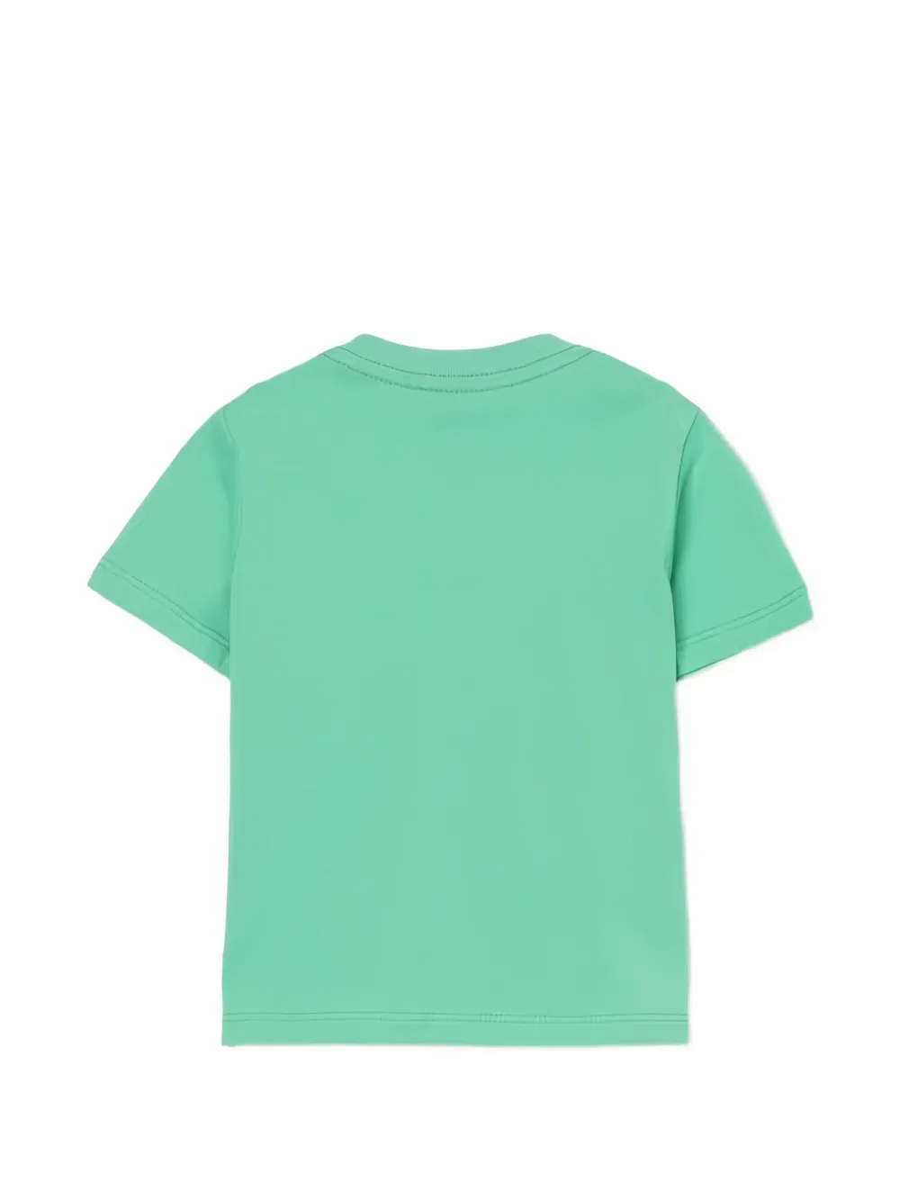 Футболка с вышитым логотипом Polo Ralph Lauren Kids, зеленый — фото 2