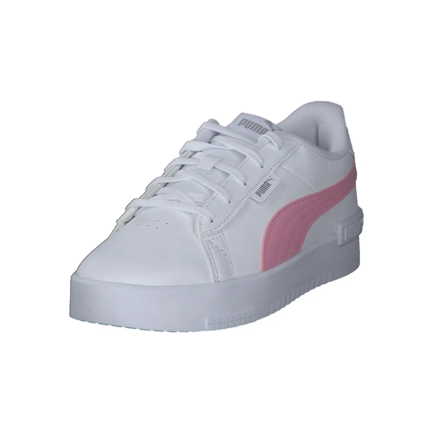 Детские кроссовки с кожаным верхом Jada Puma, Weiss — фото 4
