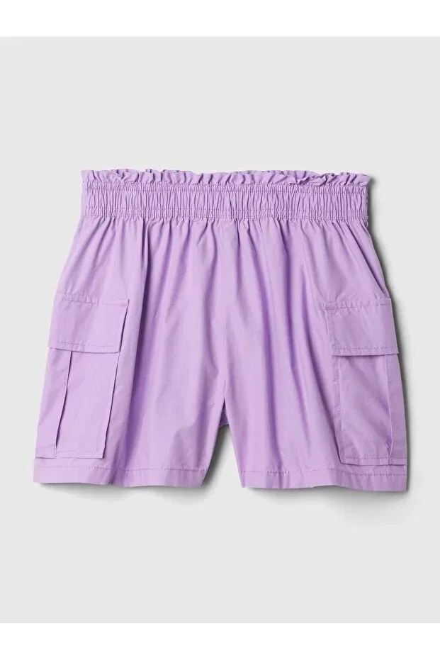 Детские шорты для девочек хлопковые Gap, Lila — фото 3
