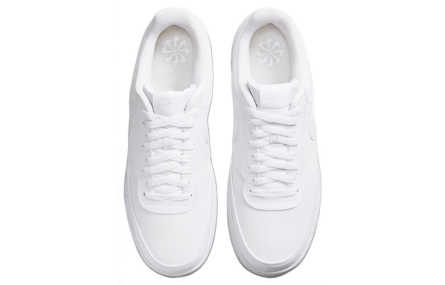 Кроссовки Nike Court Vision Low Canvas Next Nature 'Triple White', Белый — фото 4