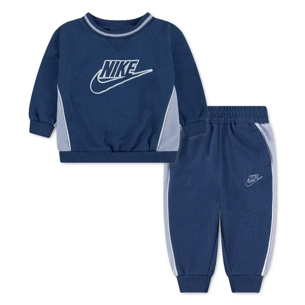 Комплект из футболки с длинным рукавом и носков Nike, синий
