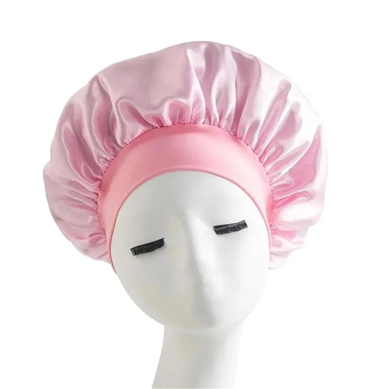 Шапочка для душа Satin Sleep Cap, WLIHDB, 2 шт, Pink