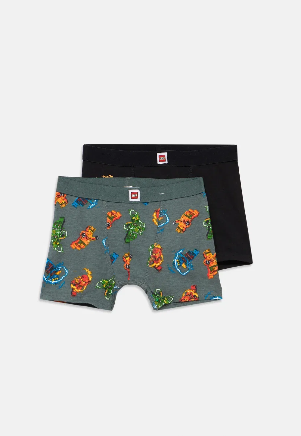 Набор из двух трусов Ninjago - Транкс Lindex, Black