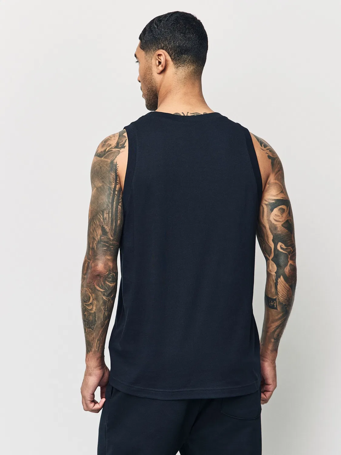Майка Essential с логотипом adidas Black — фото 3