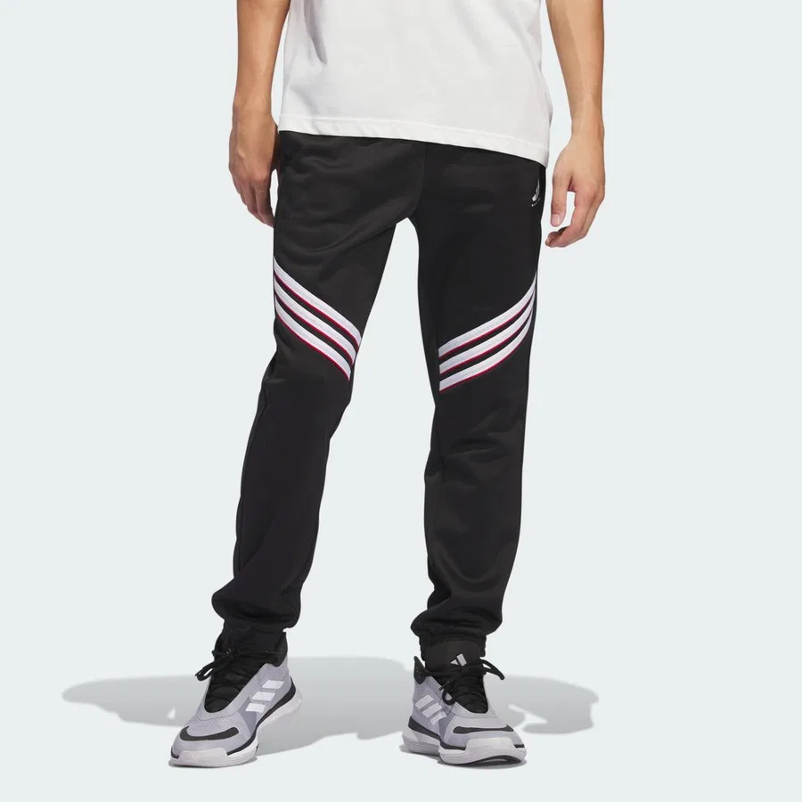 Спортивные брюки с утеплением из флиса Performance JX1735 adidas, Черно-белый