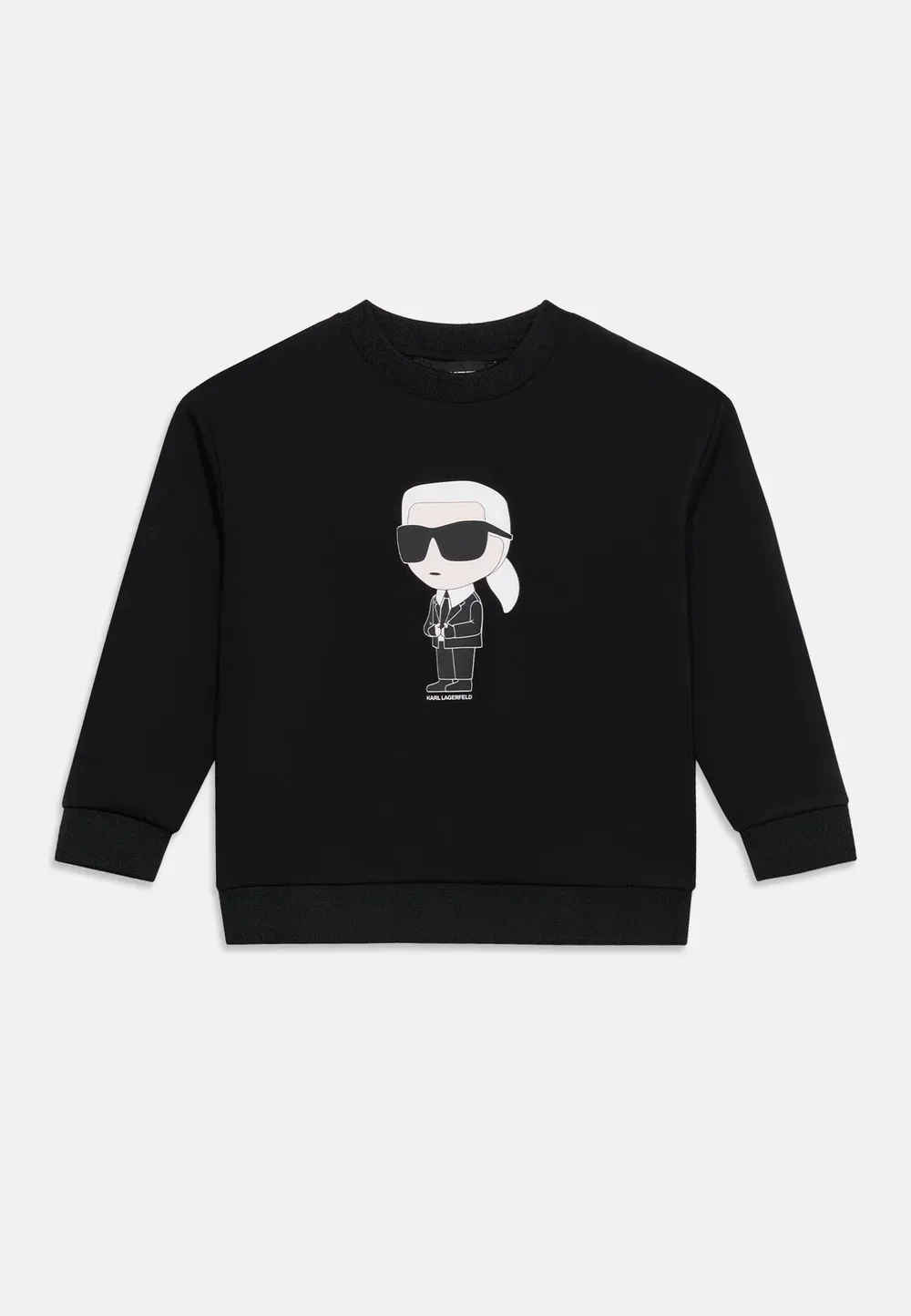 Толстовка Iconik унисекс - толстовка Karl Lagerfeld Kids, Mottled Anthracite