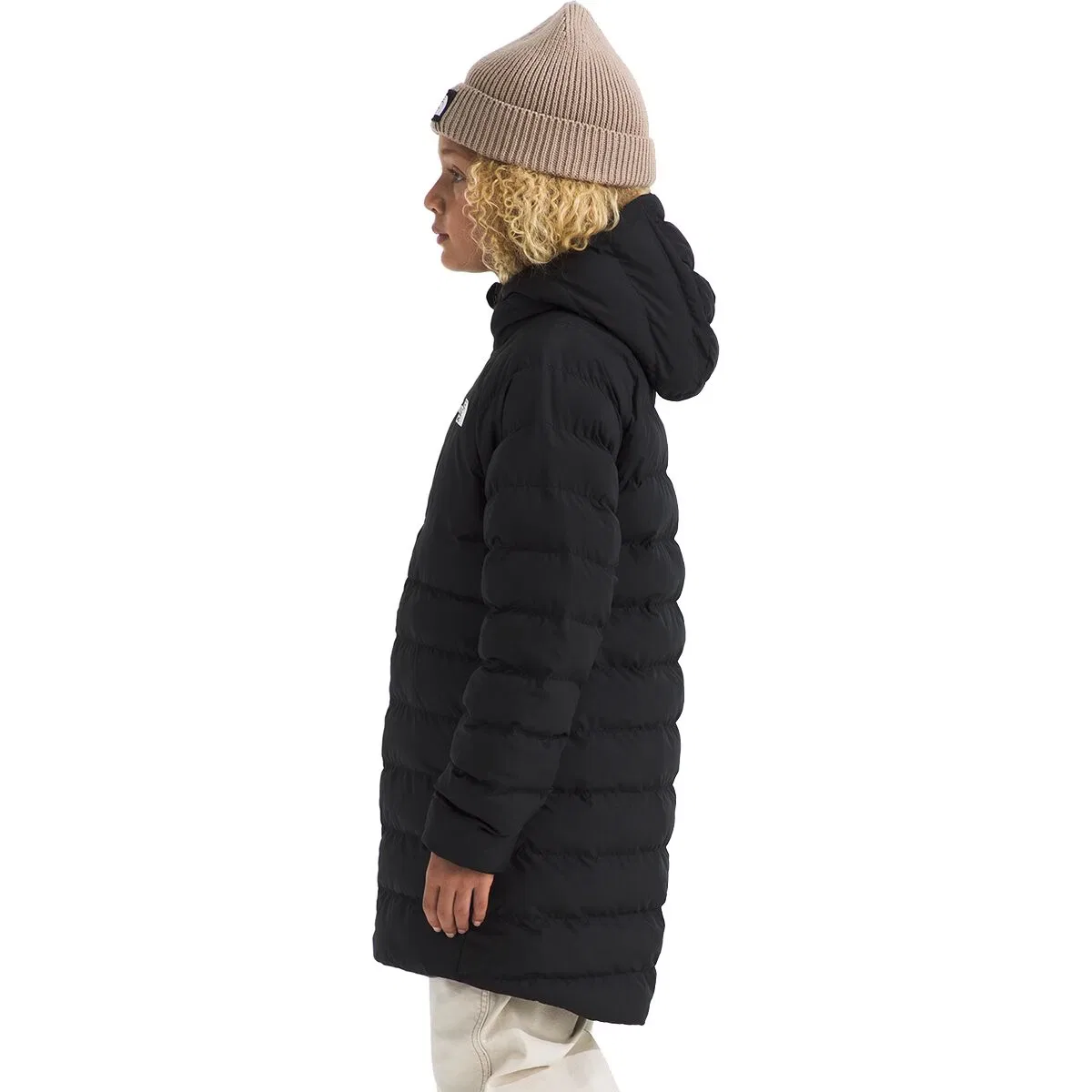 Детская куртка для девочек утепленная Reversible Perrito Parka The North Face, TNF Black — фото 3
