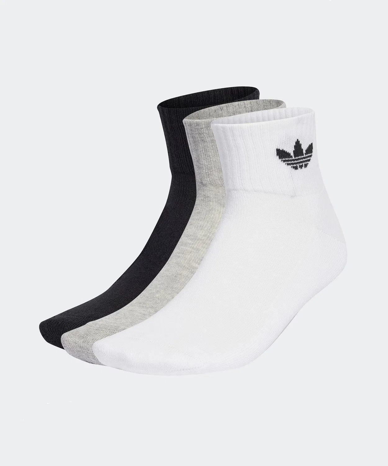 Мужские/Женские носки средней высоты с логотипом Adidas, Другой — фото 2