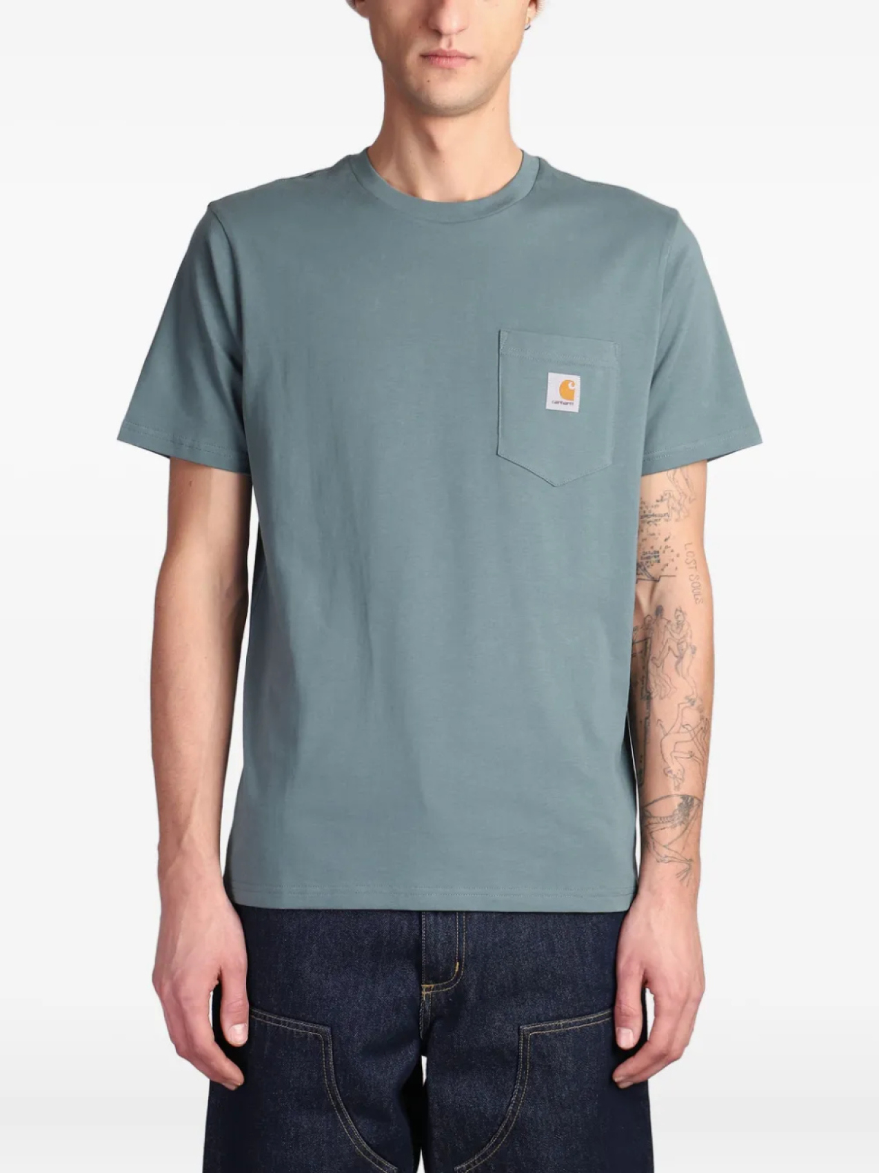

Carhartt WIP футболка с круглым вырезом, зеленый