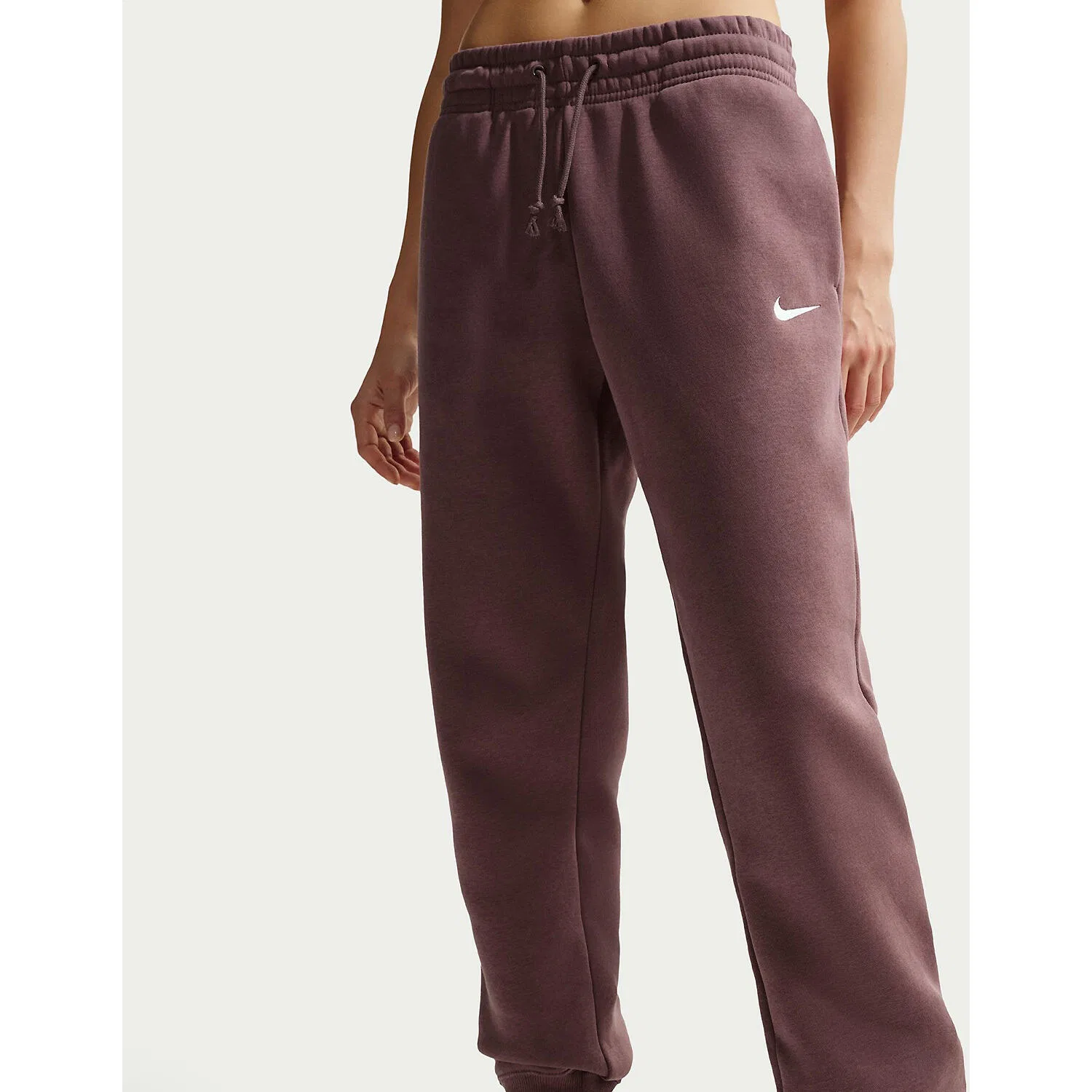 Женские спортивные брюки из флиса Nike NSW PHNX FLC MR PANT STD, Orange Schwarz