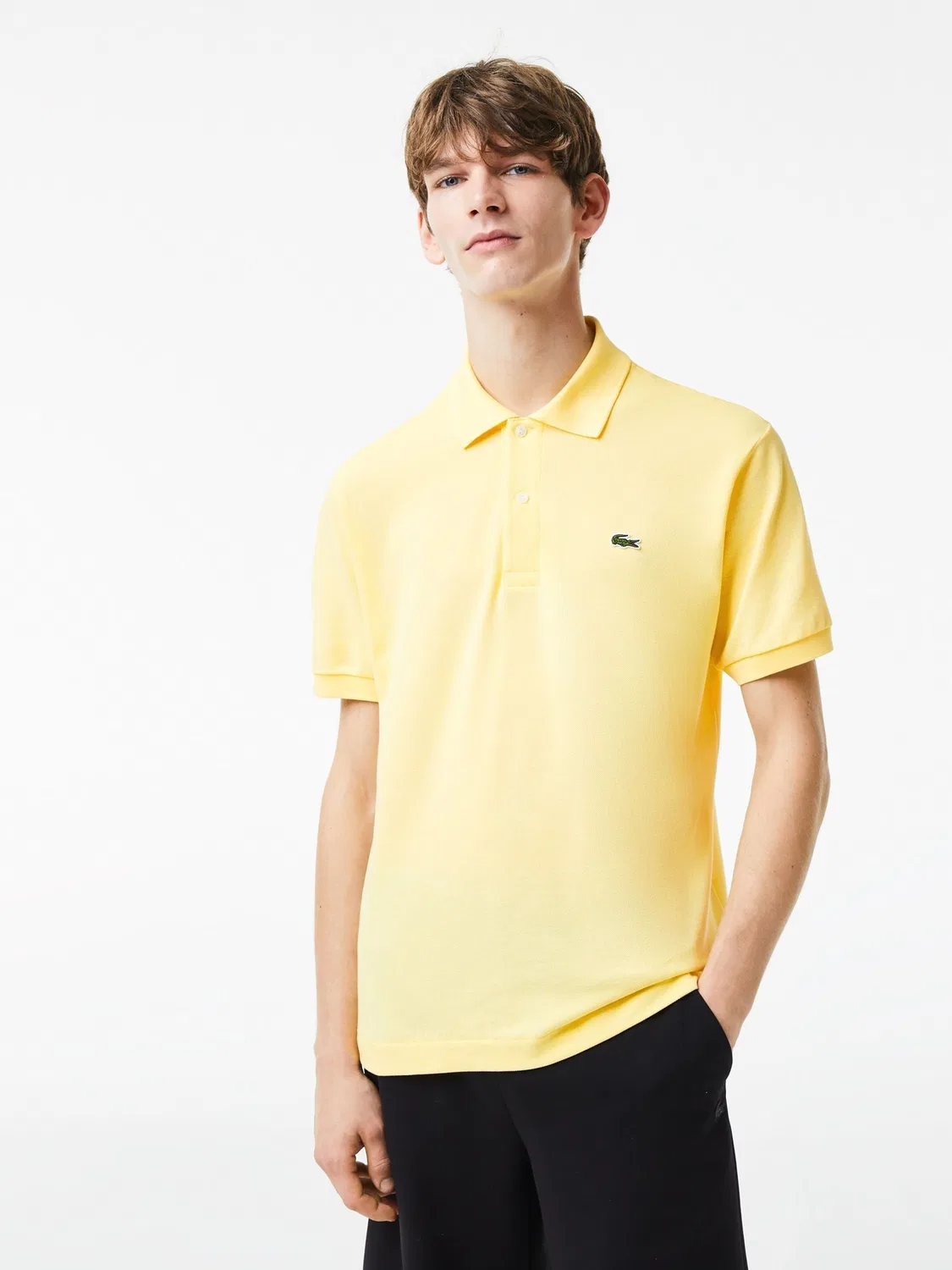 Поло Lacoste L.12.12, желтый