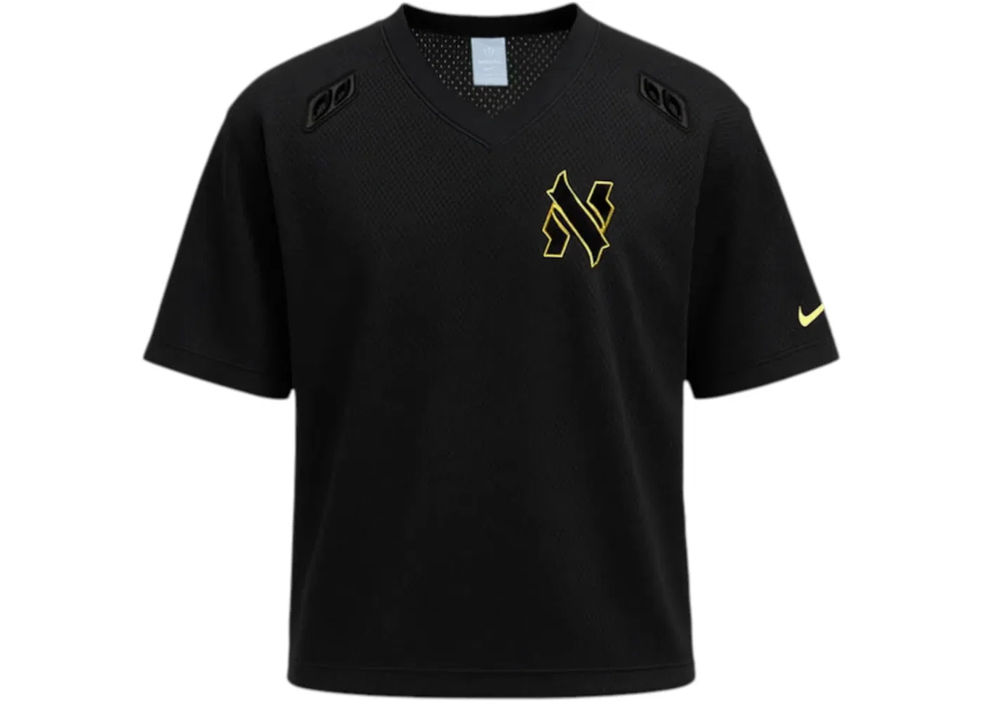 Мужская футболка с коротким рукавом из сетки Summer Vybz Nike, Black