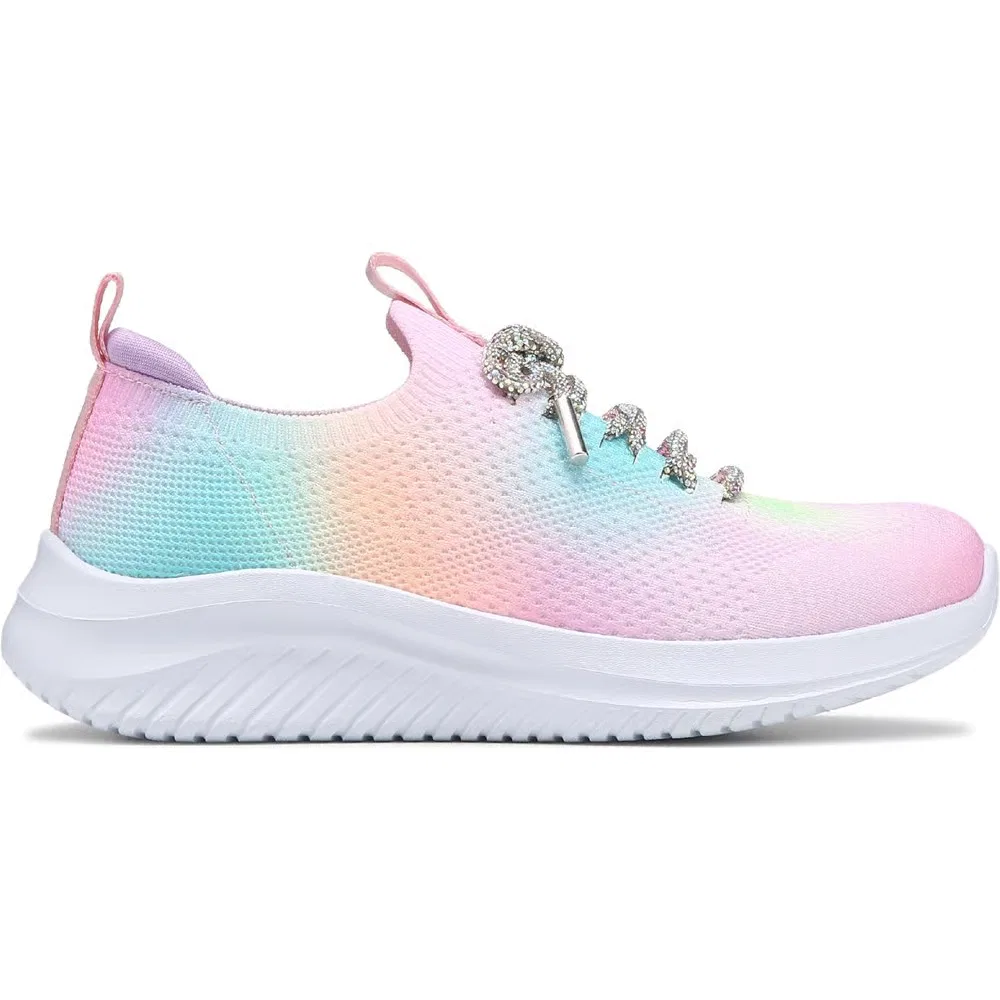 Детские ультрагибкие слипоны Skechers, Multi — фото 2